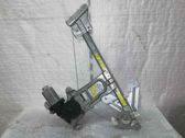 Rear door window regulator with motor