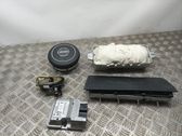 Airbag set with panel