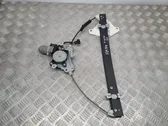 Rear door window regulator with motor