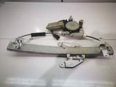 Rear door window regulator with motor