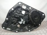 Rear door manual window regulator