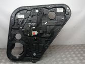 Rear door manual window regulator