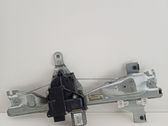 Rear window lifting mechanism without motor