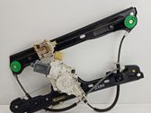 Front window lifting mechanism without motor
