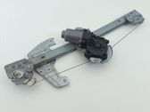 Front window lifting mechanism without motor