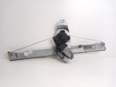 Rear window lifting mechanism without motor