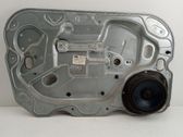 Front window lifting mechanism without motor