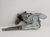 Rear window lifting mechanism without motor