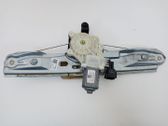 Rear window lifting mechanism without motor