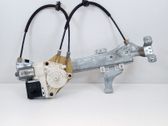 Rear window lifting mechanism without motor