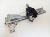 Rear window lifting mechanism without motor