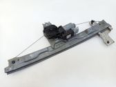 Front window lifting mechanism without motor
