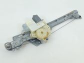 Rear window lifting mechanism without motor
