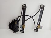 Front window lifting mechanism without motor