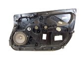 Front window lifting mechanism without motor