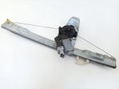 Rear window lifting mechanism without motor