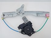 Front window lifting mechanism without motor