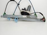 Front window lifting mechanism without motor