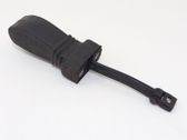Front door check strap stopper