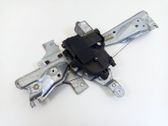 Rear window lifting mechanism without motor
