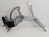 Front window lifting mechanism without motor