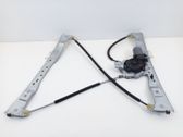 Front window lifting mechanism without motor
