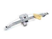 Front window lifting mechanism without motor
