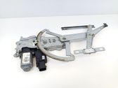 Front window lifting mechanism without motor