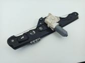 Rear window lifting mechanism without motor