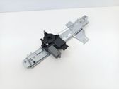 Rear window lifting mechanism without motor
