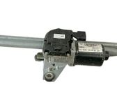 Front wiper linkage and motor