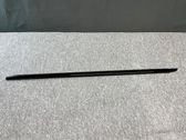 Front door glass trim molding