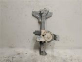 Rear door window regulator with motor