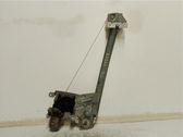 Rear door window regulator with motor