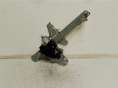 Rear door window regulator with motor