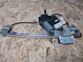 Rear window lifting mechanism without motor