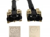 Headlight washer spray nozzle