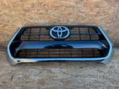 Front bumper upper radiator grill