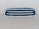 Front bumper upper radiator grill