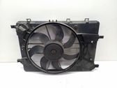 Radiator cooling fan shroud