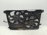Radiator cooling fan shroud