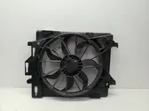 Radiator cooling fan shroud