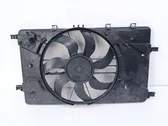 Radiator cooling fan shroud