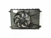 Radiator cooling fan shroud