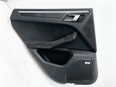 Rear door card panel trim