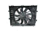 Radiator cooling fan shroud