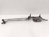 Front wiper linkage and motor
