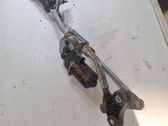Front wiper linkage and motor