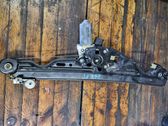 Rear door window regulator with motor