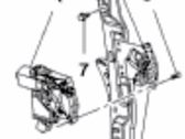 Rear door window regulator motor